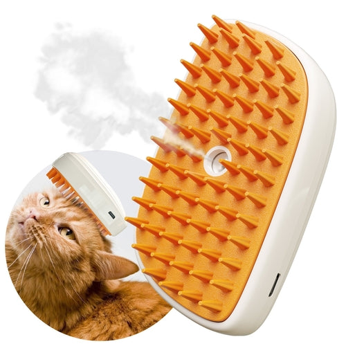 Multi-Functional Anti-Static Shedding Spray Pet Steam Brush