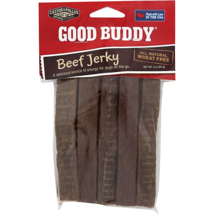 CASTOR & POLLUX: Jerky Beef Sticks Treat For Dogs, 3 oz