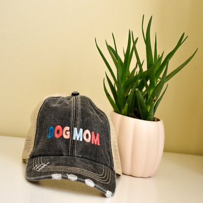 Dog Mom Hat Colorful