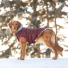 Winter Sailor Parka Dog Jacket Burgundy