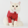 Cat Turtleneck Cloth Red