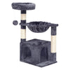 Cat Tree House Scratching Post with hammock