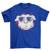 Cool American Funny Dog T-shirt