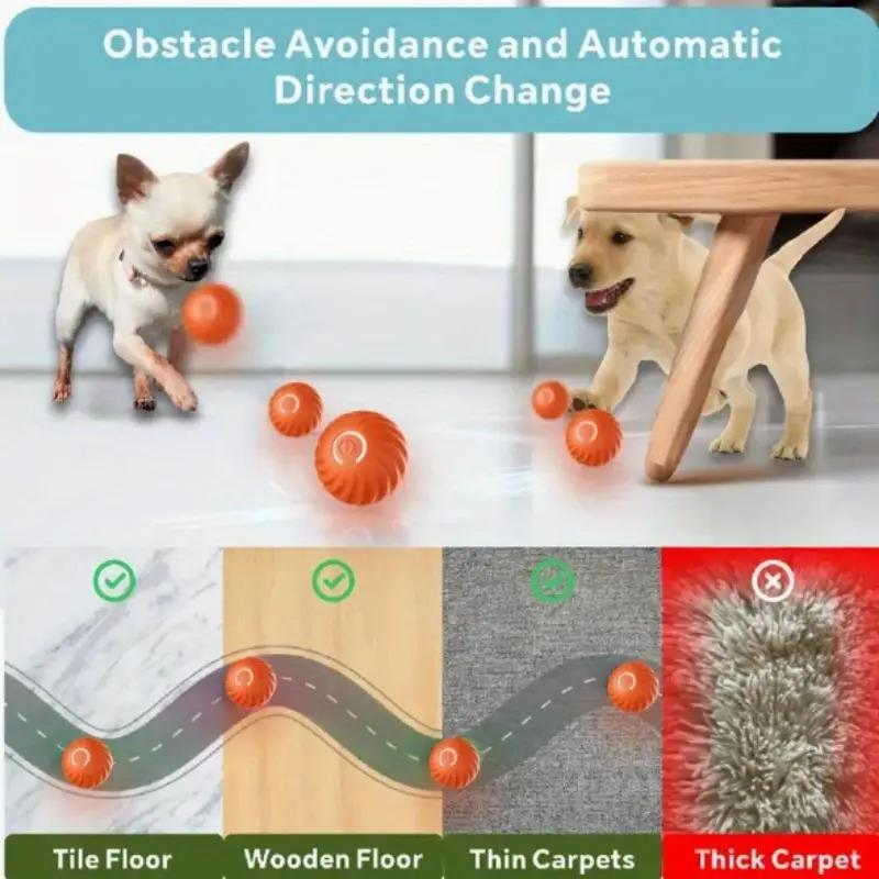 Pet Bouncing Ball Fun Pet Bouncing Ball For Cats And Dogs