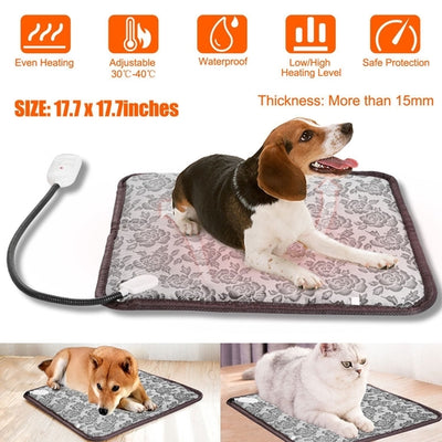 Pet Electric Heating Mat Waterproof Adjustable