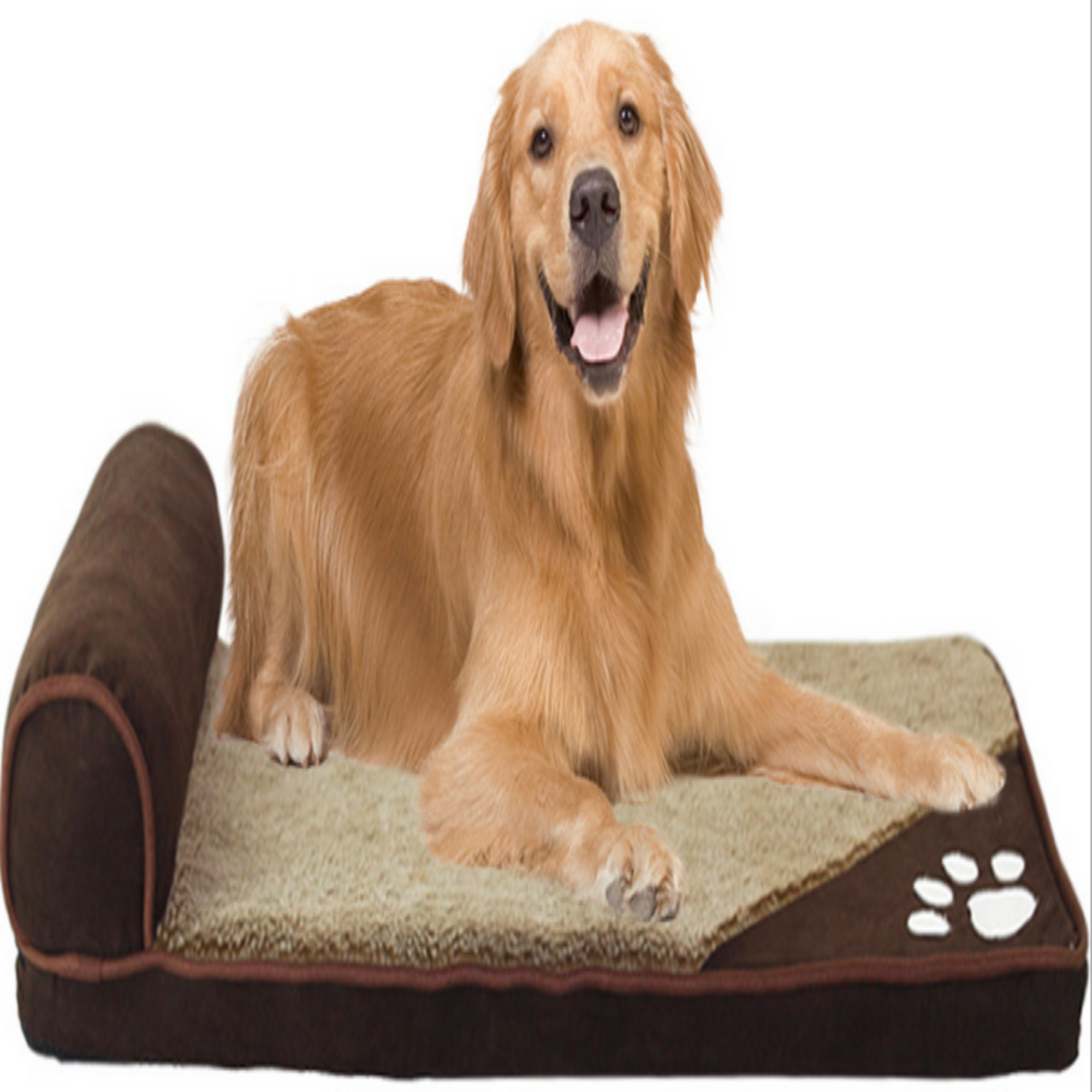 Rectangle Dog Bed with Cushion Washable