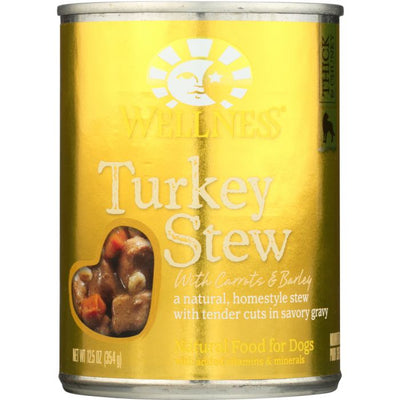 WELLNESS: Turkey Stew with Barley & Carrots, 12.5 oz