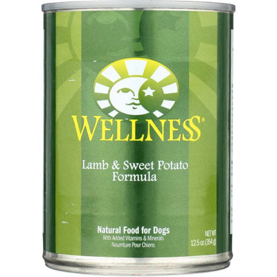 WELLNESS: Lamb & Sweet Potatoes Dog Food, 12.5 oz