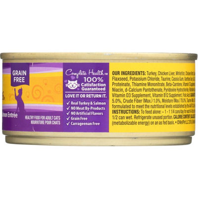 WELLNESS: Canned Cat Food Turkey and Salmon Formula, 5.5 oz