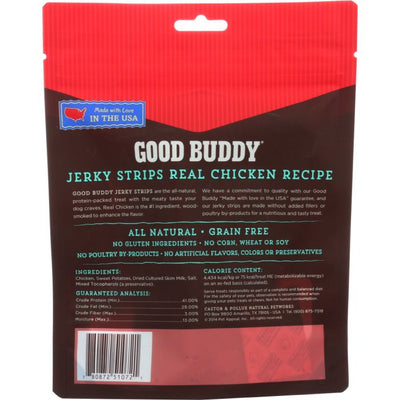 CASTOR & POLLUX: Good Buddy Jerky Strips Real Chicken Recipe, 4.5 oz
