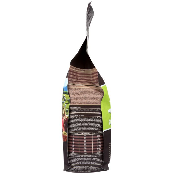 CASTOR & POLLUX: Pristine Grain Free Grass-Fed Lamb & Lentil Recipe, 4 lb