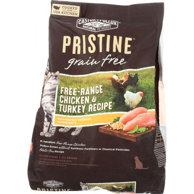 CASTOR & POLLUX: Pristine Grain Free Free Range Chicken & Turkey Recipe, 3 lb