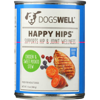 DOGSWELL: Happy Hips Dog Food Chicken and Sweet Potato, 13 oz