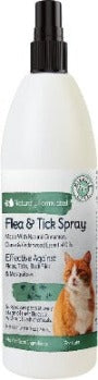 Miracle Care Natural Flea and Tick Spray for Cats