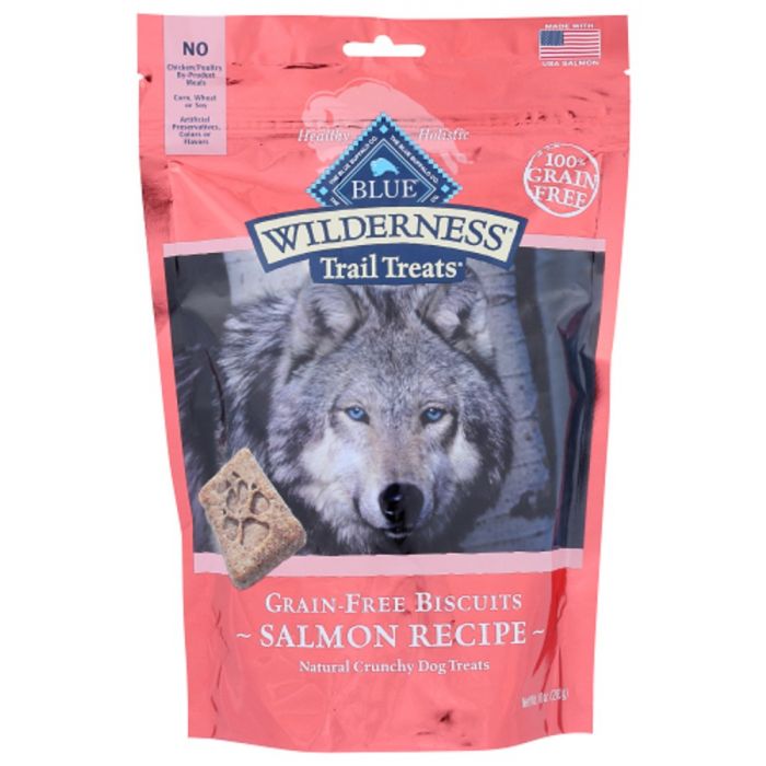 BLUE BUFFALO: Wilderness Trail Treats Dog Treat Salmon Biscuits