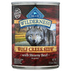 BLUE BUFFALO: Wilderness Wolf Creek Stew Adult Dog Food Hearty Beef Stew, 12.50 oz