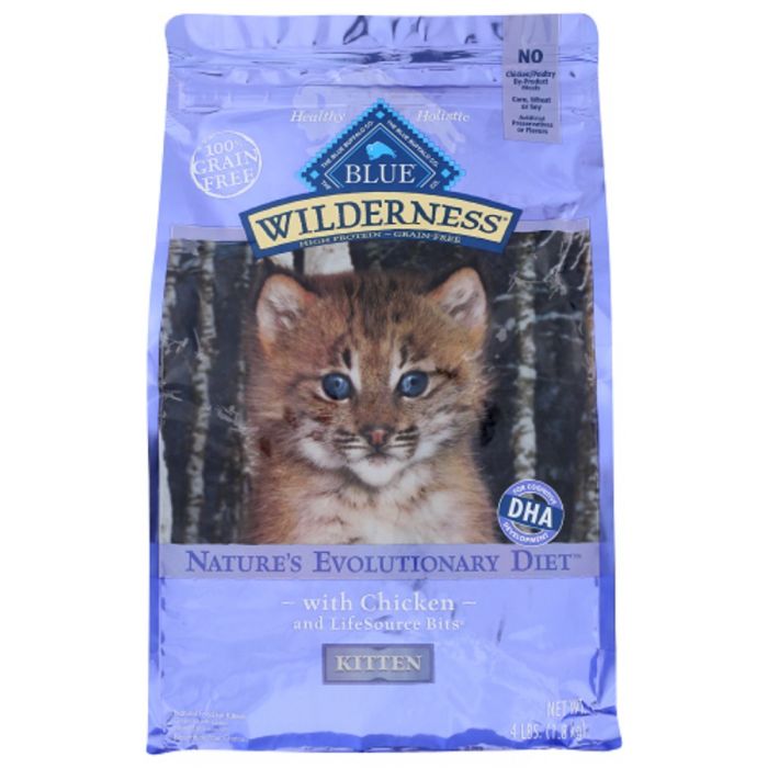 BLUE BUFFALO: Wilderness Kittens Chicken Recipe