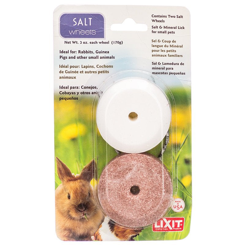 Lixit Salt Wheels Treat for Small Pets