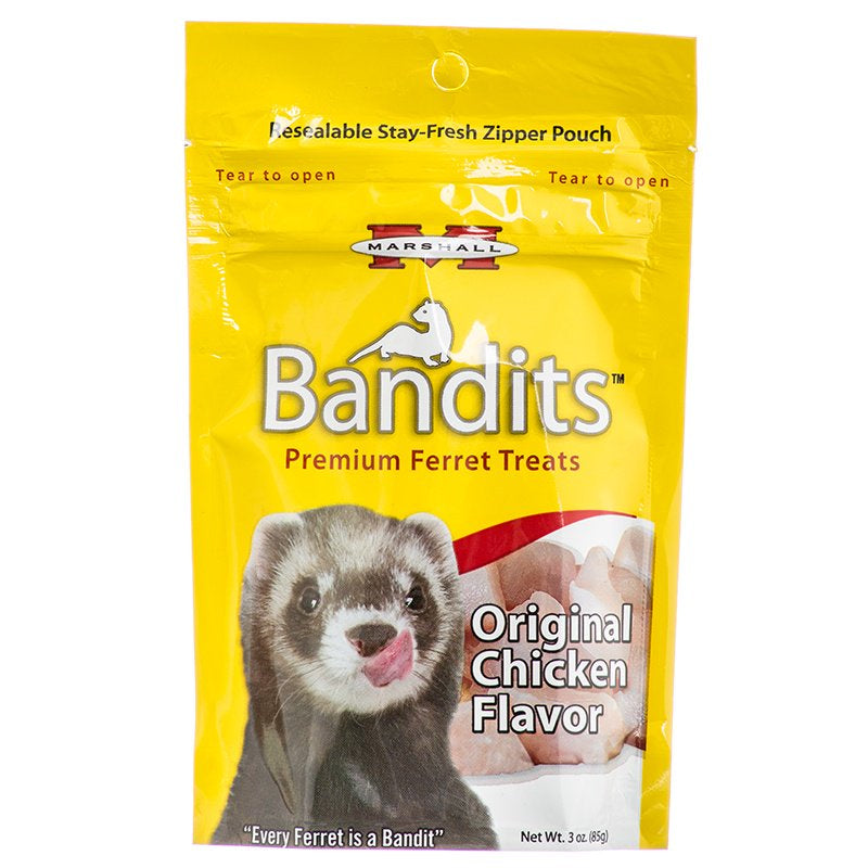Marshall Bandits Premium Ferret Treats Chicken Flavor
