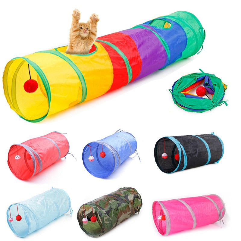 Foldable Cat Channel Toy