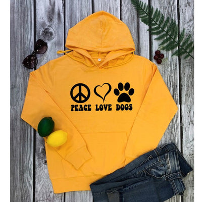 Women Cotton Hoodie For Dog Lovers