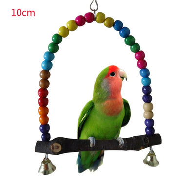 Colorful Bird Cage Swing