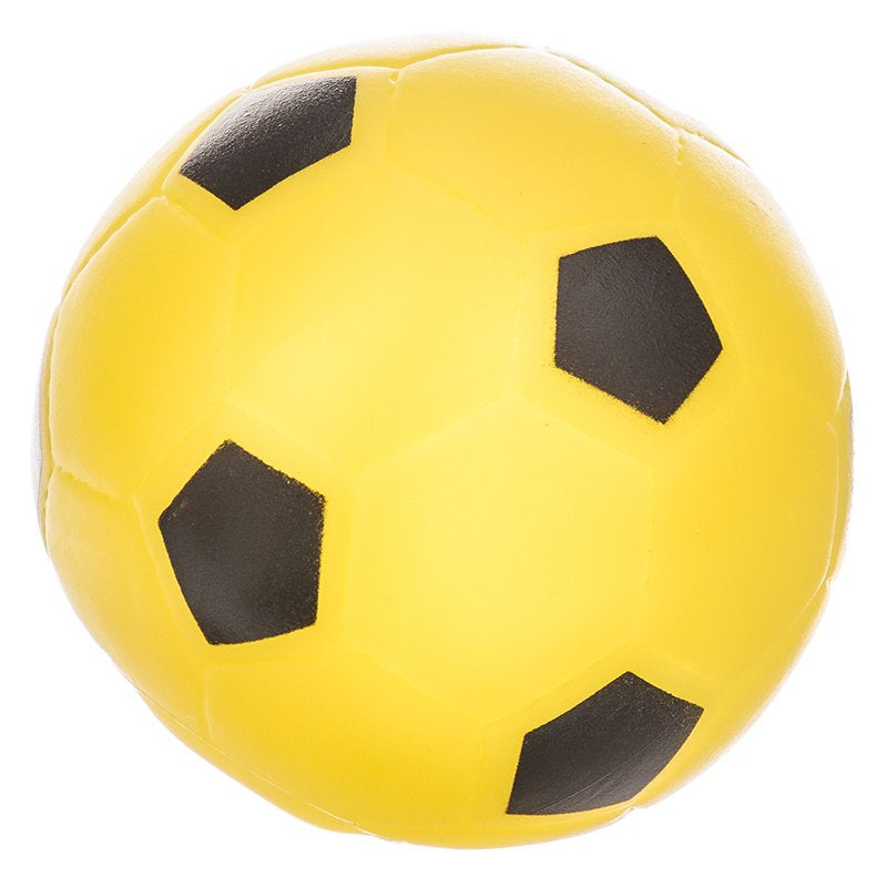Spot Vinyl Soccer Ball Dog Toy Assorted Colors