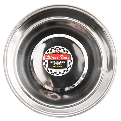 Spot Diner Time Stainless Steel Pet Dish