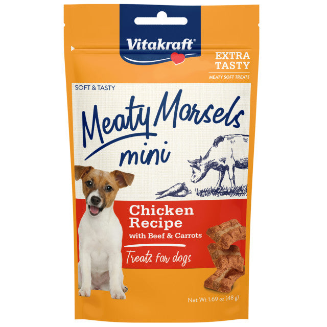 Mini Chicken Recipe with Beef and Carrots Dog Treat
