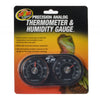 Zoo Med Precision Analog Reptile Thermometer and Humidity Gauge