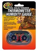 Zoo Med Terrarium Thermometer Humidity Gauge